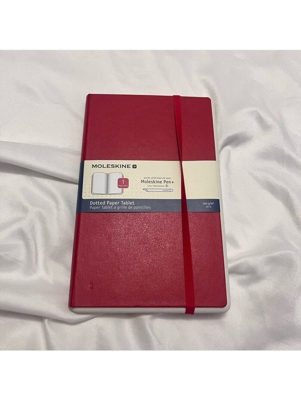 Moleskine Paper Tablet Dotted Notebook for Pen+ Smart Writing Set Red